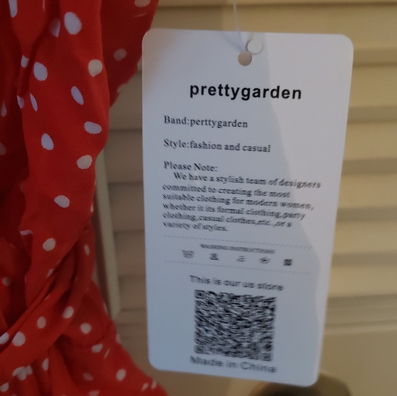 Red Halter Neck Sleeveless Floral Long Maxi Dress Backless Loose Ruffle Sundress - Picture 6 of 7